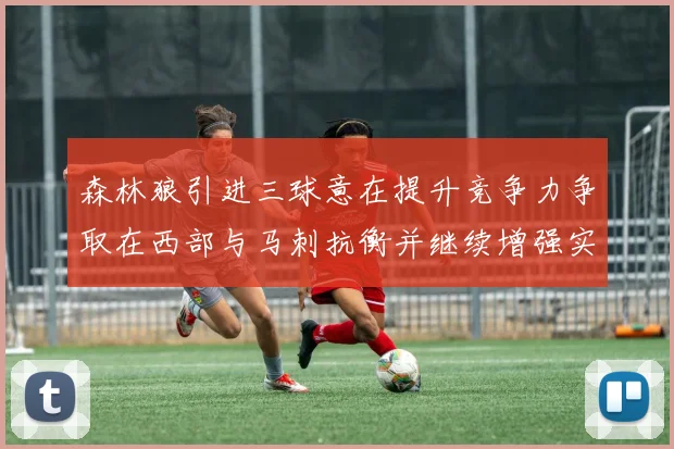 森林狼引进三球意在提升竞争力争取在西部与马刺抗衡并继续增强实力